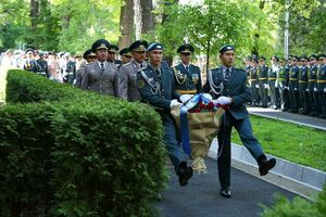 В Алматы почтили память Сагадата Нурмагамбетова